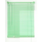 Жалюзи пластиковые, размер 180х160 см, цвет зелёный - Фото 2