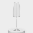 Набор бокалов для шампанского Lord, 340 мл, хрустальное стекло, 6 шт - фото 4268958