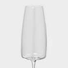 Набор бокалов для шампанского Lord, 340 мл, хрустальное стекло, 6 шт - фото 4268959