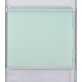 Рулонная штора «Простая MJ» 130х160 см, цвет светло-зелёный