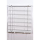 Алюминиевые жалюзи, размер 100×160 см, цвет белый 4226222