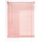 Жалюзи пластиковые, размер 100х160 см, цвет розовый - Фото 2