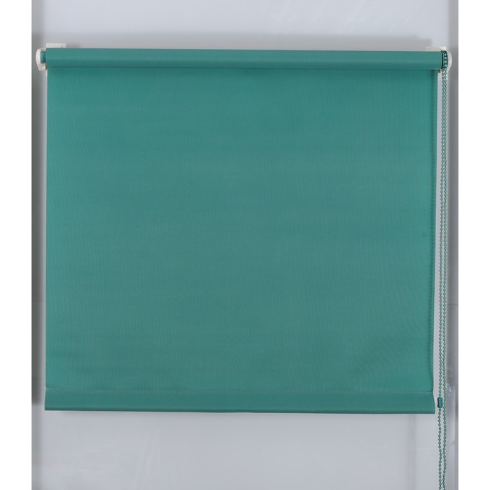 Рулонная штора «Простая MJ» 75х160 см, цвет зеленый