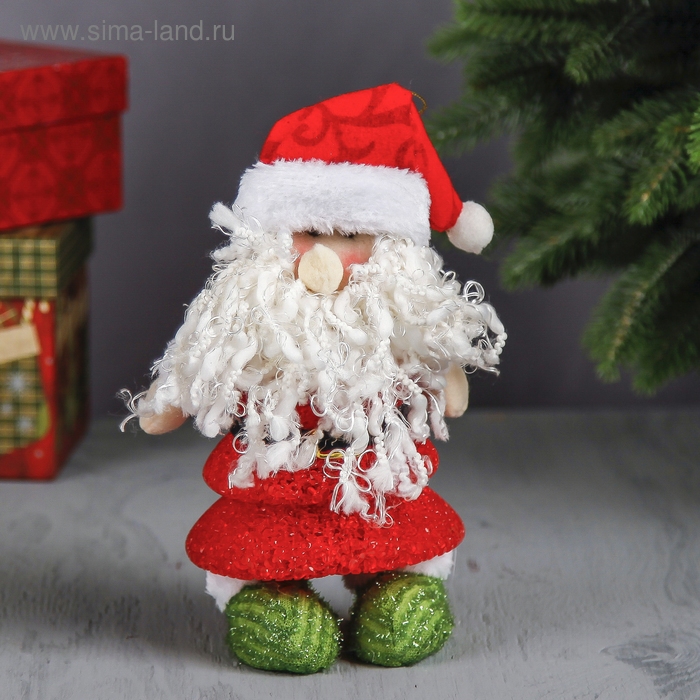 Мягкая световая игрушка "Дед Мороз - ёлочка" 25 см - Фото 1