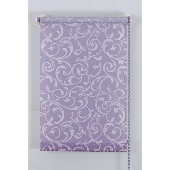 Рулонная штора «Англетер» 40х160 см, цвет сирень