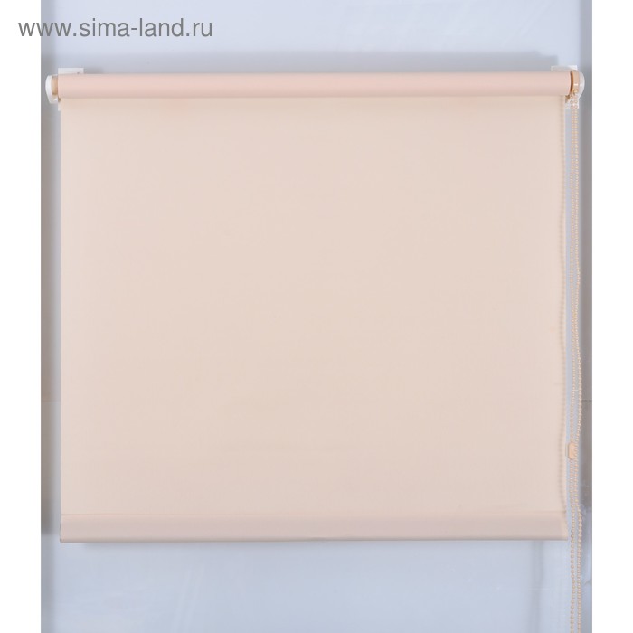 Рулонная штора «Простая MJ», 220×160 см, персиковая - Фото 1