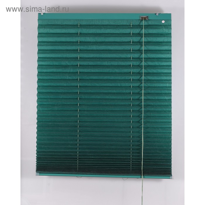 Штора-плиссе, размер 200х160 см, цвет зелёный - Фото 1