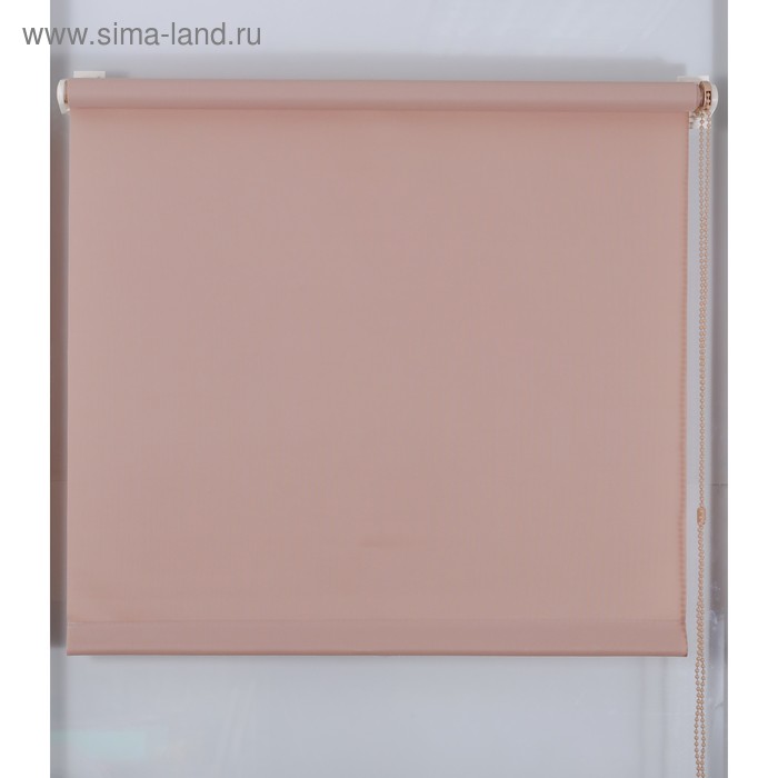 Рулонная штора «Простая MJ», 45×160 см, какао