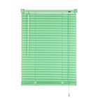 Жалюзи пластиковые, размер 90×160 см, цвет зелёный - Фото 5
