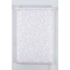 Рулонная штора «Англетер» 80х160 см, цвет белый  (артикул 4230024)  большой выбор товаров оптом и в розницу по низким ценам с доставкой