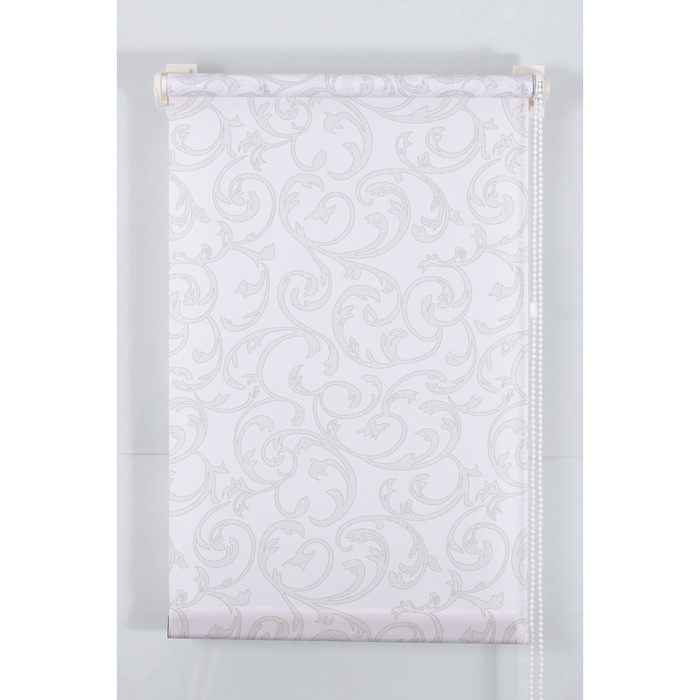 Рулонная штора «Англетер» 80х160 см, цвет белый - Фото 1