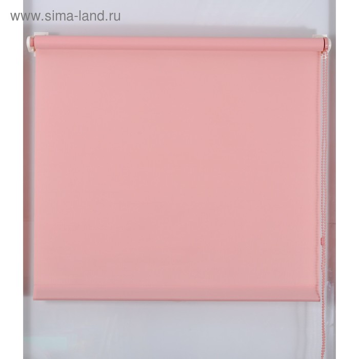Рулонная штора «Простая MJ» 40х160 см, цвет темно-розовый - Фото 1