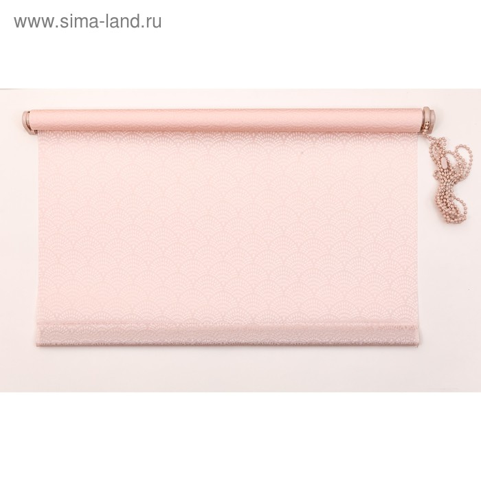 Рулонная штора «Дольче Вита», размер 50×160 см, цвет розовое вино - Фото 1