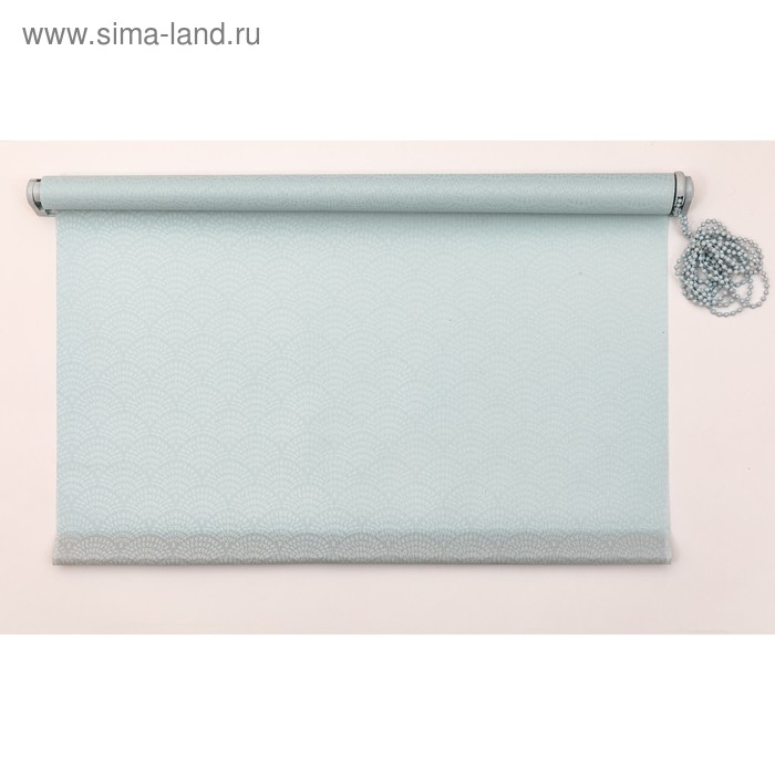Рулонная штора «Дольче Вита», размер 80×160 см, цвет светлая лазурь - Фото 1