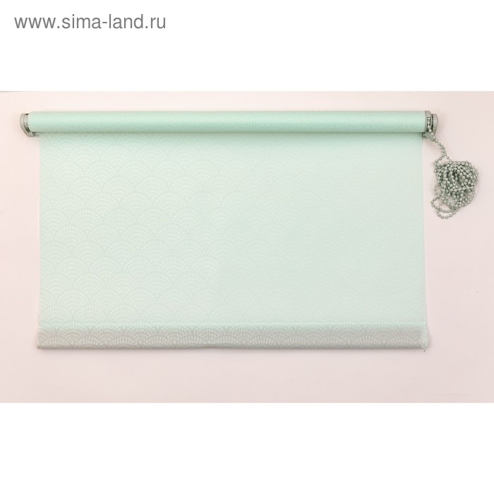 Рулонная штора «Дольче Вита», размер 100×160 см, цвет нежная мята - Фото 1