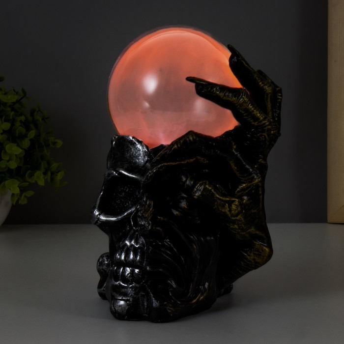 Плазменный шар полистоун "Линька"  14х12х19,5 см RISALUX - фото 1889336656
