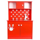 Игровая мебель «Детская кухня «Зайка», цвет красный - Фото 2