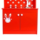 Игровая мебель «Детская кухня «Зайка», цвет красный - Фото 4