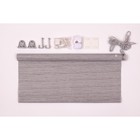 Рулонная штора «Зебрано», размер 40х160 см, цвет серый - Фото 2