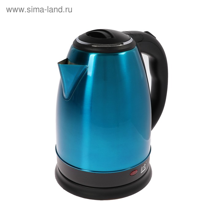 Чайник электрический Irit IR-1344, металл, 2 л, 1500 Вт, синий - Фото 1
