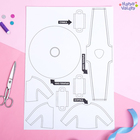 Набор для создания одежды для кукол «Я модельер: Высокая мода» - Фото 3