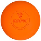 Мяч массажный ONLYTOP, силиконовый, d=6 см, 150 г, цвета МИКС - фото 3831389