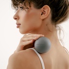 Мяч массажный ONLYTOP, силиконовый, d=6 см, 150 г, цвет серый - Фото 4