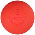 Мяч массажный ONLYTOP, силиконовый, d=6 см, 150 г, цвета МИКС - фото 3831393