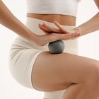 Мяч массажный ONLYTOP, силиконовый, d=6 см, 150 г, цвет серый - Фото 6