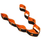 Эспандер-лента Sangh, эластичная, с захватами, 90×4 см, цвет оранжевый - Фото 3