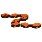 Эспандер-лента Sangh, эластичная, с захватами, 90×4 см, цвет оранжевый - Фото 4