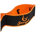 Эспандер-лента Sangh, эластичная, с захватами, 90×4 см, цвет оранжевый - Фото 6