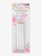 Карандаши для ткани, 8.5 см, 3 шт., белые - Фото 6