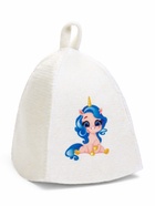 Шапка для бани и сауны «Единорог», шерсть, полиэфир, детская, «Банная забава» - Фото 4