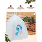 Шапка для бани и сауны «Единорог», шерсть, полиэфир, детская, «Банная забава» - Фото 2