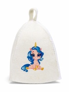 Шапка для бани и сауны «Единорог», шерсть, полиэфир, детская, «Банная забава» - Фото 2