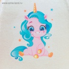 Шапка для бани и сауны «Единорог», шерсть, полиэфир, детская, «Банная забава» - Фото 3