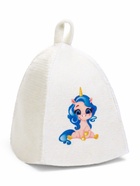 Шапка для бани и сауны «Единорог», шерсть, полиэфир, детская, «Банная забава» - Фото 5