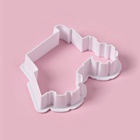 Формы для печенья Доляна «Грузовой транспорт», набор 8 предметов, пластик, белые - Фото 4