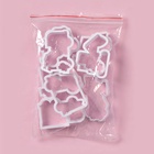 Формы для печенья Доляна «Грузовой транспорт», набор 8 предметов, пластик, белые - Фото 6