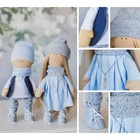 Набор для шитья. Интерьерные куклы «Ник и Нати», 30 см - фото 3831415
