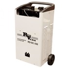 Пуско-зарядное устройство RD-SC-350 RedVerg 220В, выход 12/24В; мощность 2,1кВт/ пуск 16 кВт; ток 50А/60А/ пуск 320А/350А; емкость АКБ 160-800Ач;22,3кг - фото 299376427