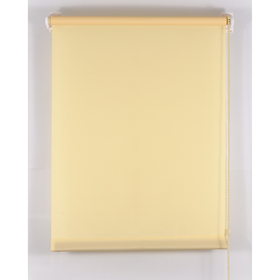 Рулонная штора «Комфортиссимо», размер 90х160 см, цвет жёлтый