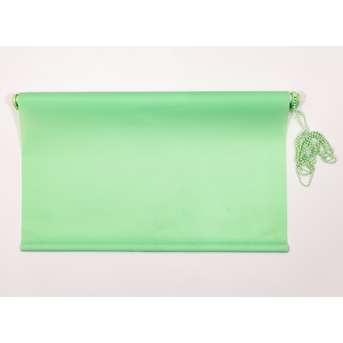 Рулонная штора «Комфортиссимо», размер 75х160 см, цвет зелёное яблоко