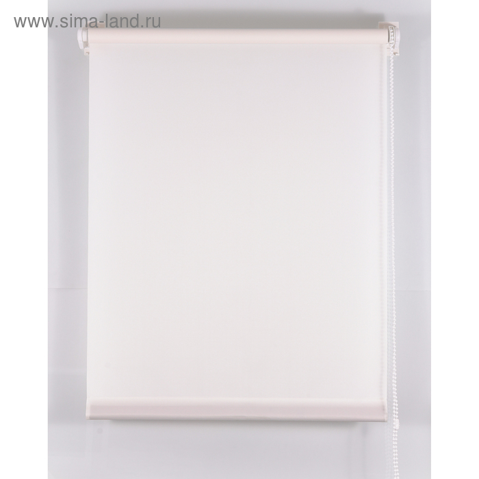 Рулонная штора «Комфортиссимо» 65х160 см, цвет белый - Фото 1
