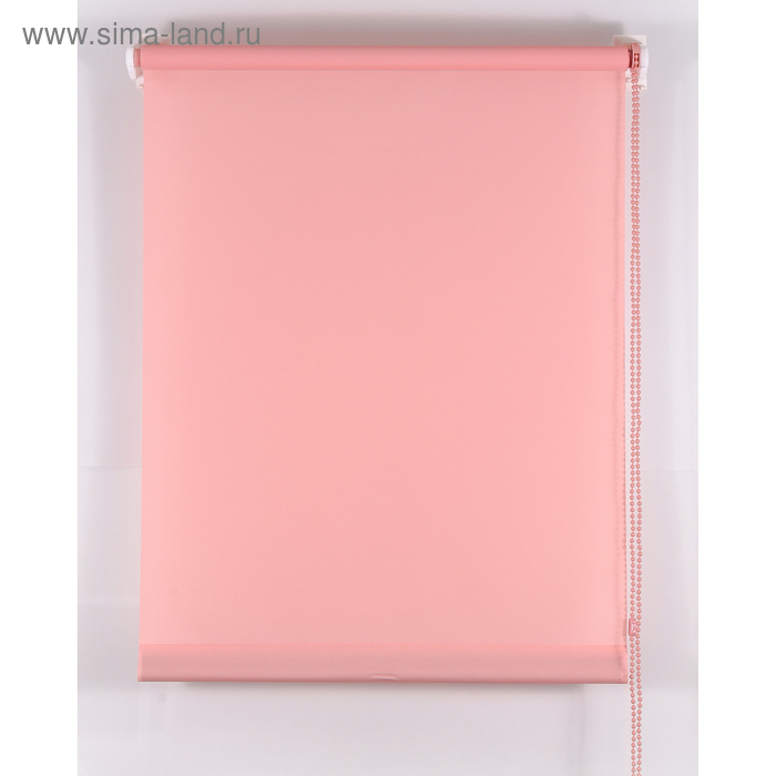 Рулонная штора «Комфортиссимо», размер 70×160 см, цвет розовый - Фото 1