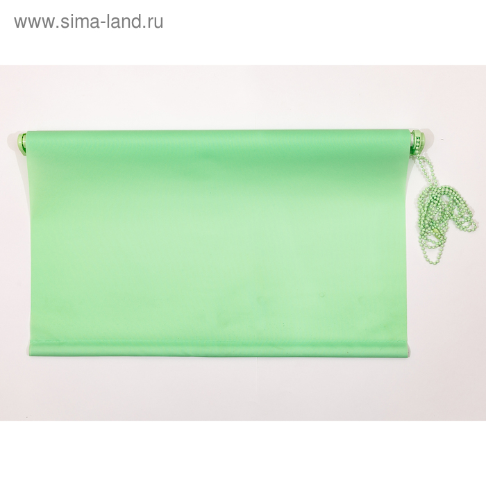 Рулонная штора, «Комфортиссимо», размер 40 х 160 см, цвет зелёное яблоко - Фото 1