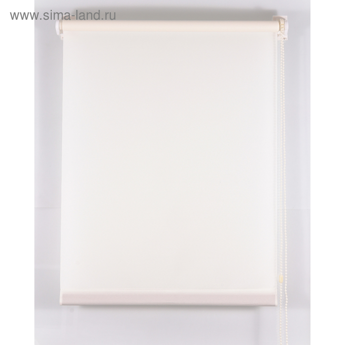 Рулонная штора «Комфортиссимо», размер 40×160 см, цвет бежевый - Фото 1