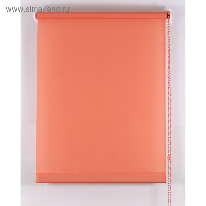 Рулонная штора «Комфортиссимо», размер 65х160 см, цвет терракот - Фото 1