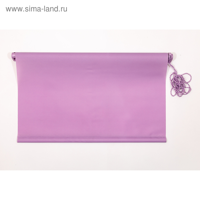 Рулонная штора «Комфортиссимо», размер 140х160 см, цвет лаванда - Фото 1